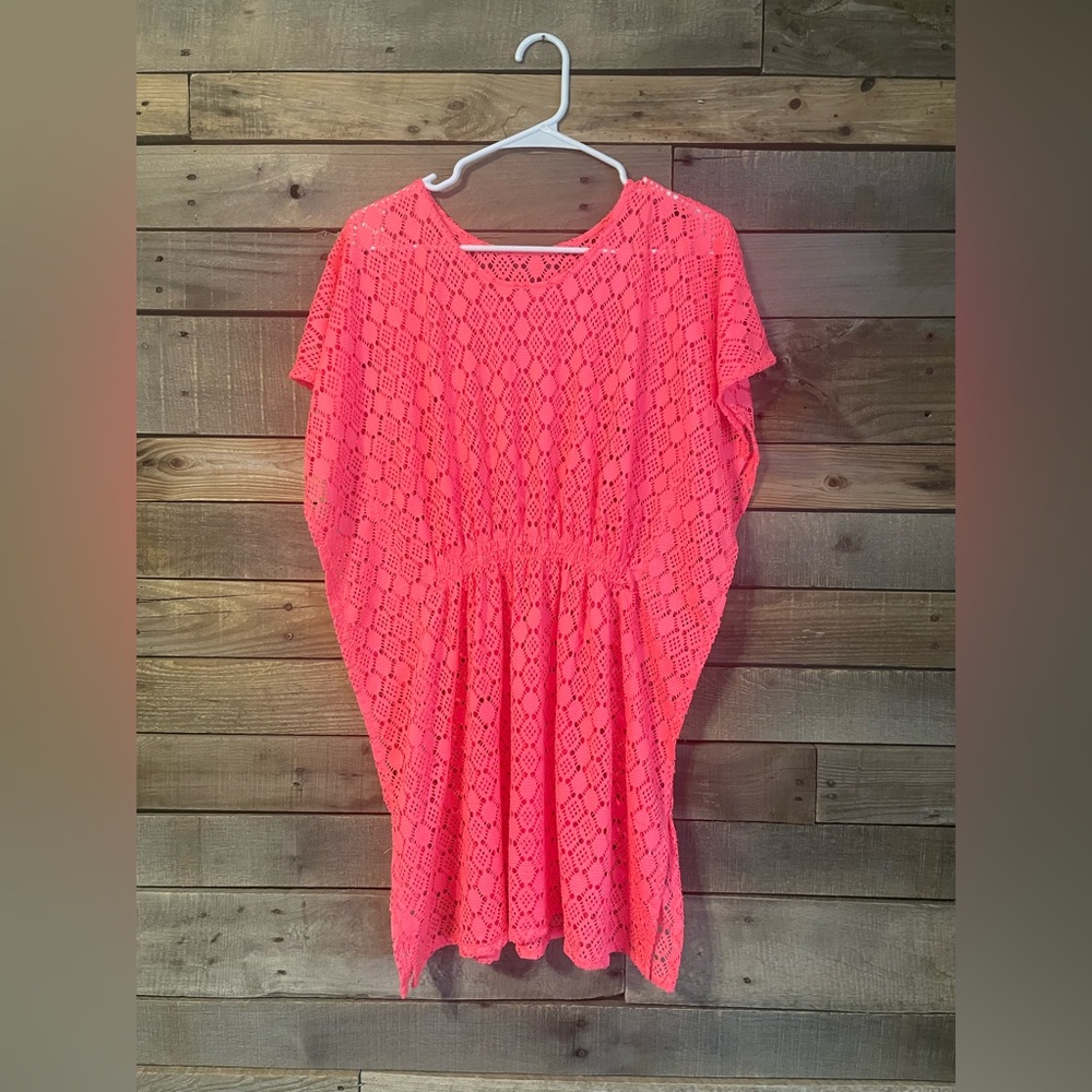 Bright Pink Swimsuit Cover Up